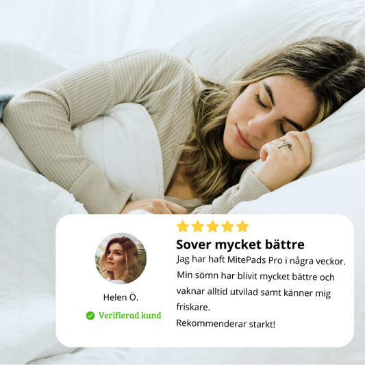 MitePads Pro  -  Bli kvitt kvalster naturligt